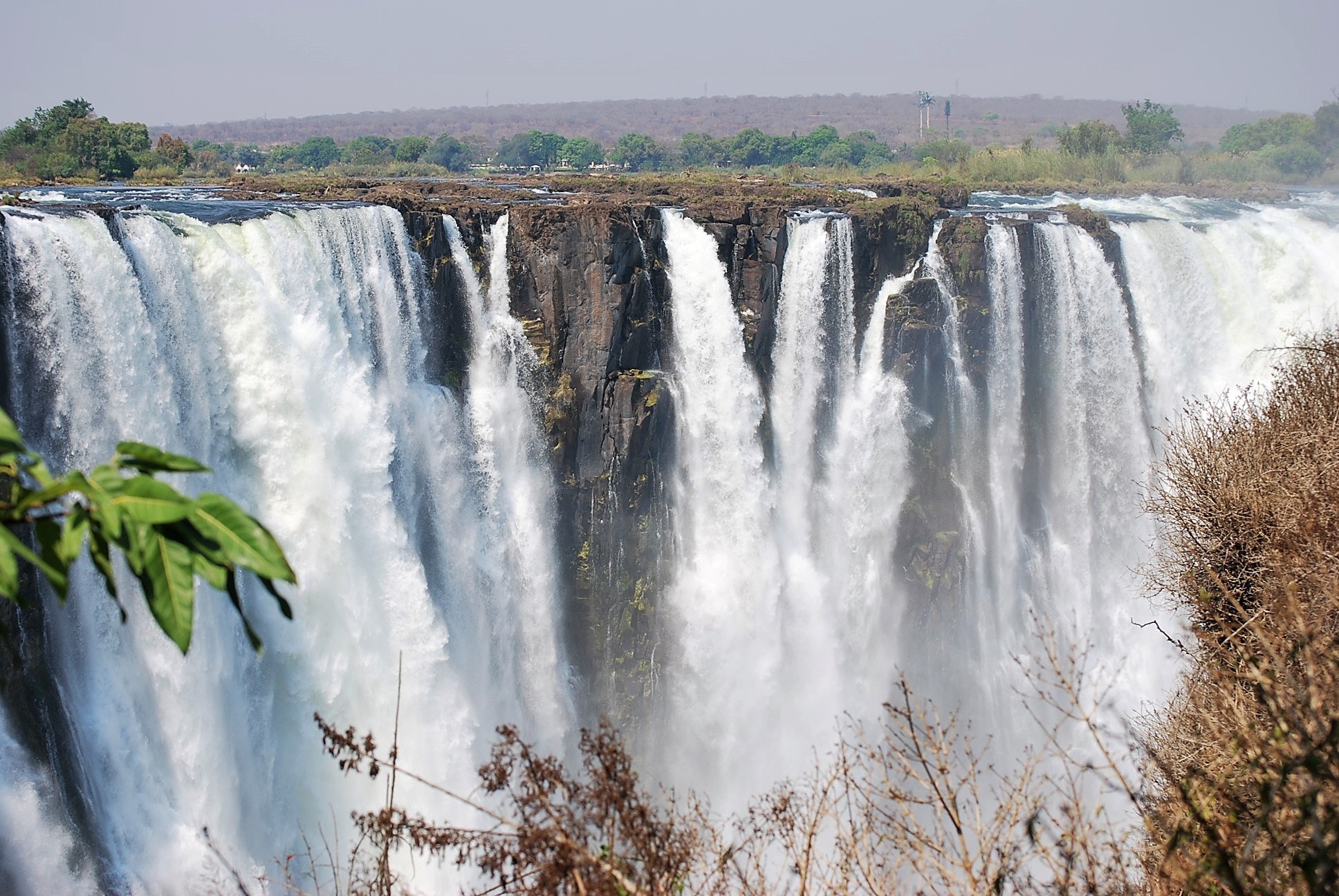 botswana safari waterfalls